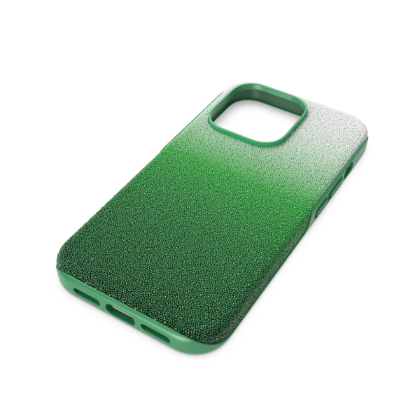Capa para Smartphone Swarovski High Gradiente de Cor Iphone® 14 Pro Verde