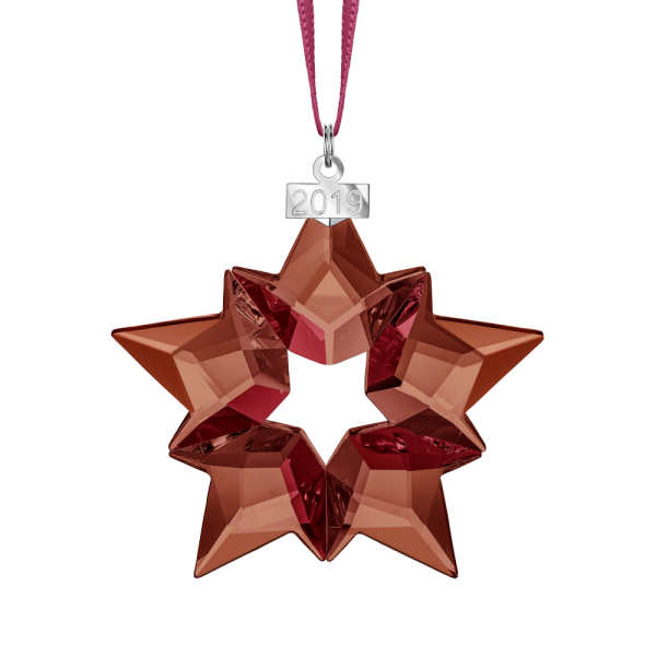 Swarovski Holiday Ornament A.E. 2019 Estrela Vermelho