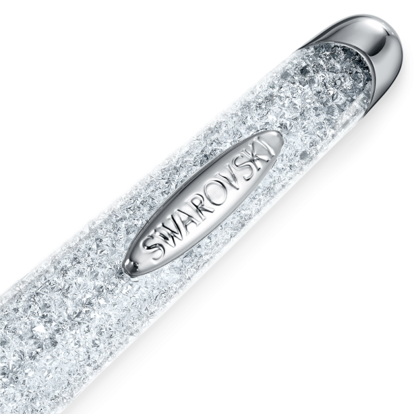 Esferográfica Swarovski Crystalline Nova Prateado Cromado