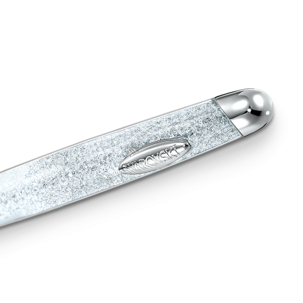 Esferográfica Swarovski Crystalline Nova Prateado Cromado