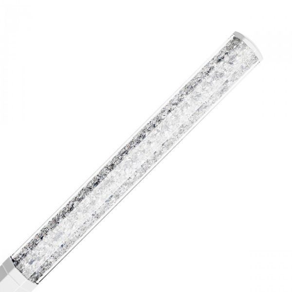 Caneta esferográfica Crystalline Branco Lacada a branco