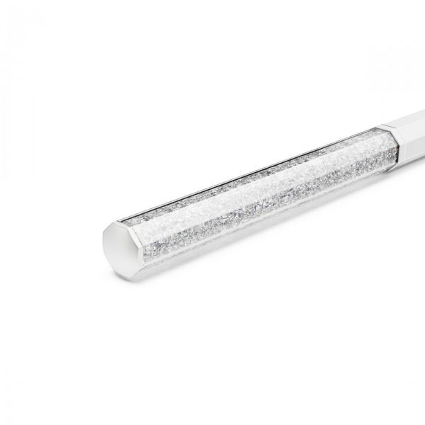 Caneta esferográfica Crystalline Branco Lacada a branco