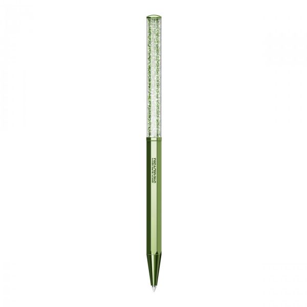 Caneta esferográfica Crystalline Verde Lacada a verde