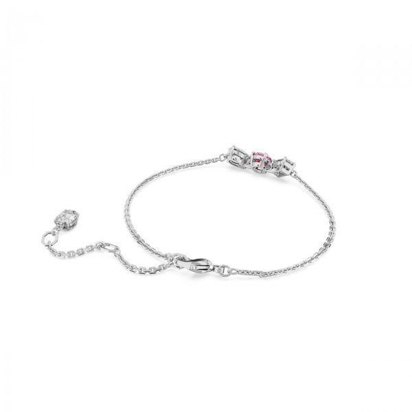 Pulseira Swarovski Mesmera Cortes mistos Rosa Revestido a Ródio