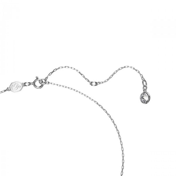 Pendente Swarovski Iconic Swan Cisne Azul Banhado a Ródio