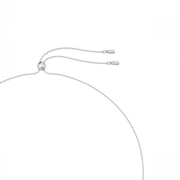 Pendente Swarovski Luna Lua Branco Revestido a Ródio