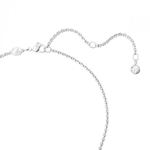 Pendente Swarovski em camadas Disney Mickey Mouse Branco Revestido a Ródio