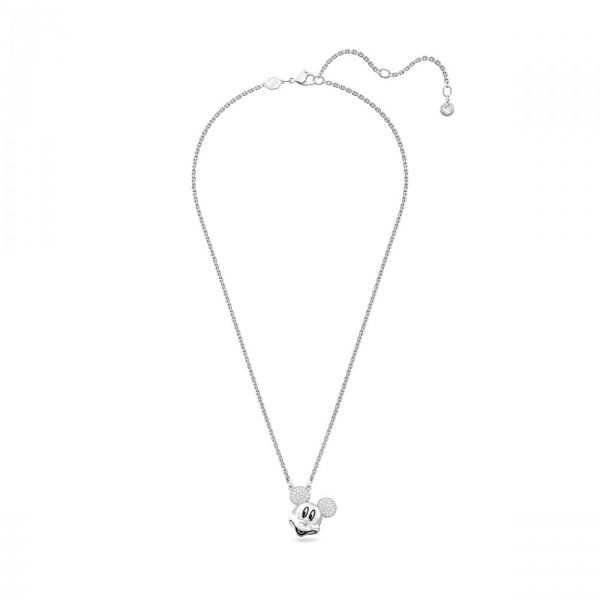 Pendente Swarovski Disney Mickey Mouse Branco Revestido a Ródio
