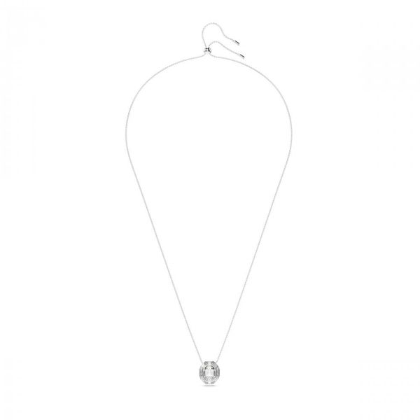 Pendente Swarovski Mesmera Corte octogonal Branco Revestido a Ródio