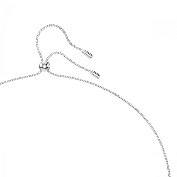Pendente Swarovski Mesmera Corte octogonal Branco Revestido a Ródio