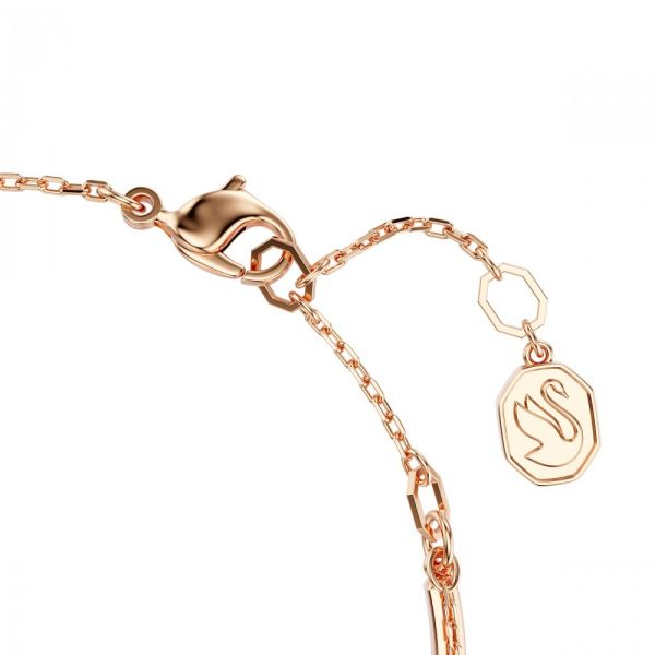 Bracelete Swarovski Luna Multicolorido Revestido a tom de Dourado rosa