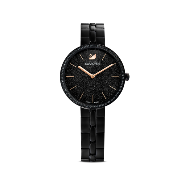 Relógio Swarovski Cosmopolitan Preto Acabamento a Preto