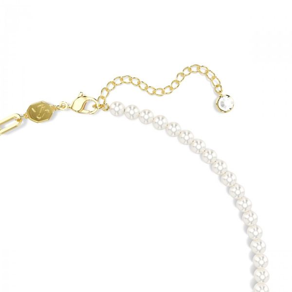 Pingente Swarovski Teddy Urso Multicor Lacado a dourado