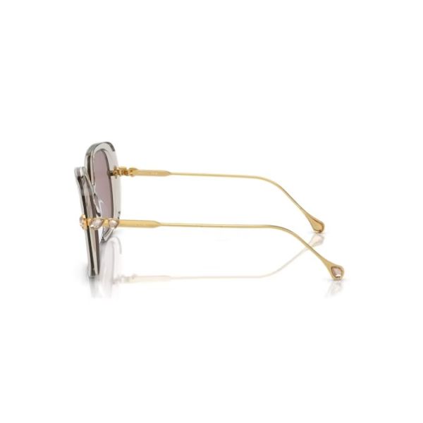 Óculos de sol Swarovski Tamanho grande Modelo quadrado SK6011EL Roxo