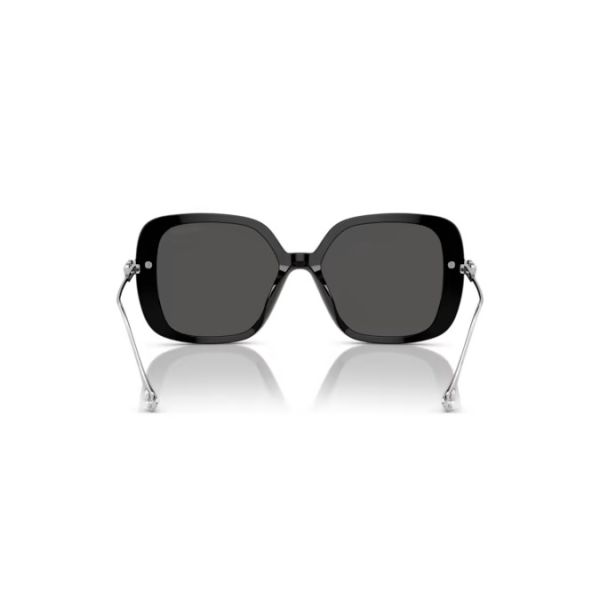 Óculos de sol Swarovski Tamanho grande Modelo quadrado SK6011EL Preto