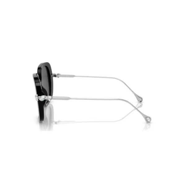 Óculos de sol Swarovski Tamanho grande Modelo quadrado SK6011EL Preto