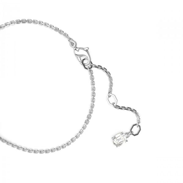 Pulseira Swarovski Mesmera Combinação de Lapidação Azul Lacado a Ródio