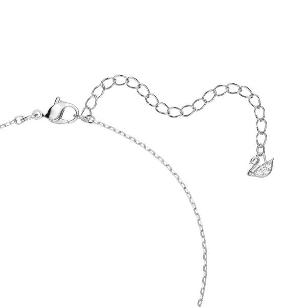 Colar Swarovski Dancing Swan Cisne Azul Lacado a Ródio