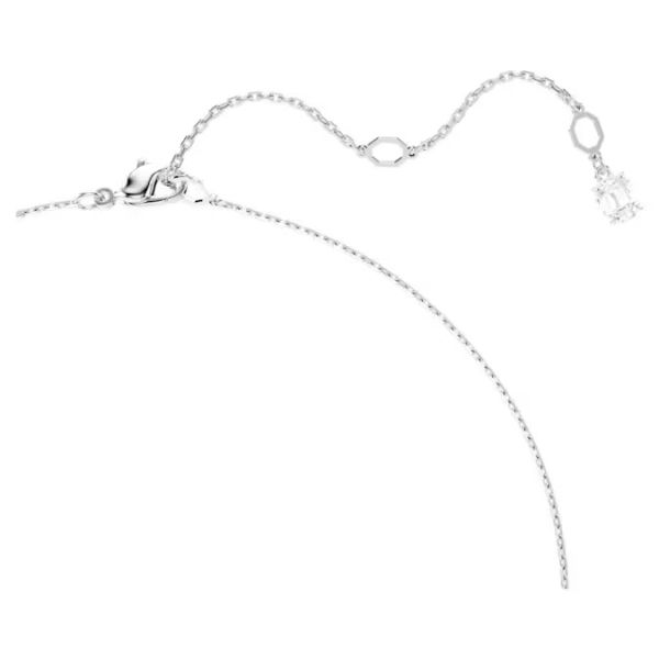 Pingente Swarovski Hyperbola Combinação de lapidações Branco Lacado a ródio