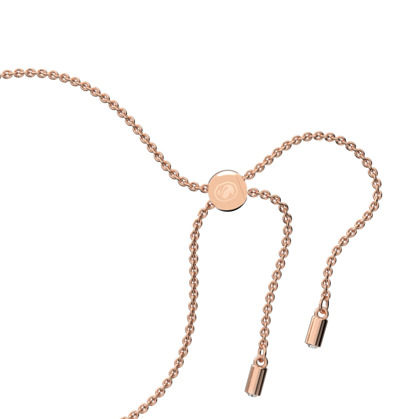 Pulseira Swarovski Stella Combinação de Lapidações Estrela Branca Lacado a Rosa Dourado