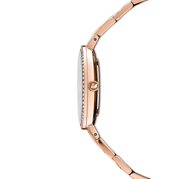 Relógio Swarovski Cosmopolitan Rosa Acabamento em Rosa Dourado