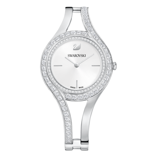 Relógio Swarovski Eternal Fabrico suíço Pulseira de metal Prateado Aço inoxidável