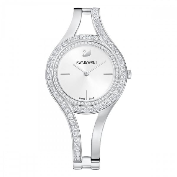 Relógio Swarovski Eternal Fabrico suíço Pulseira de metal Prateado Aço inoxidável