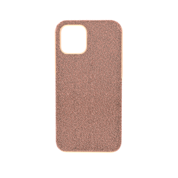 Capa para Smartphone Swarovski High Iphone® 12/12 Pro Tom Dourado Rosa