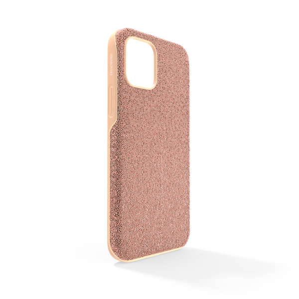 Capa para Smartphone Swarovski High Iphone® 12/12 Pro Tom Dourado Rosa